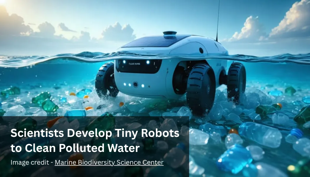 Scientists Develop Tiny Robots to Clean Polluted Water