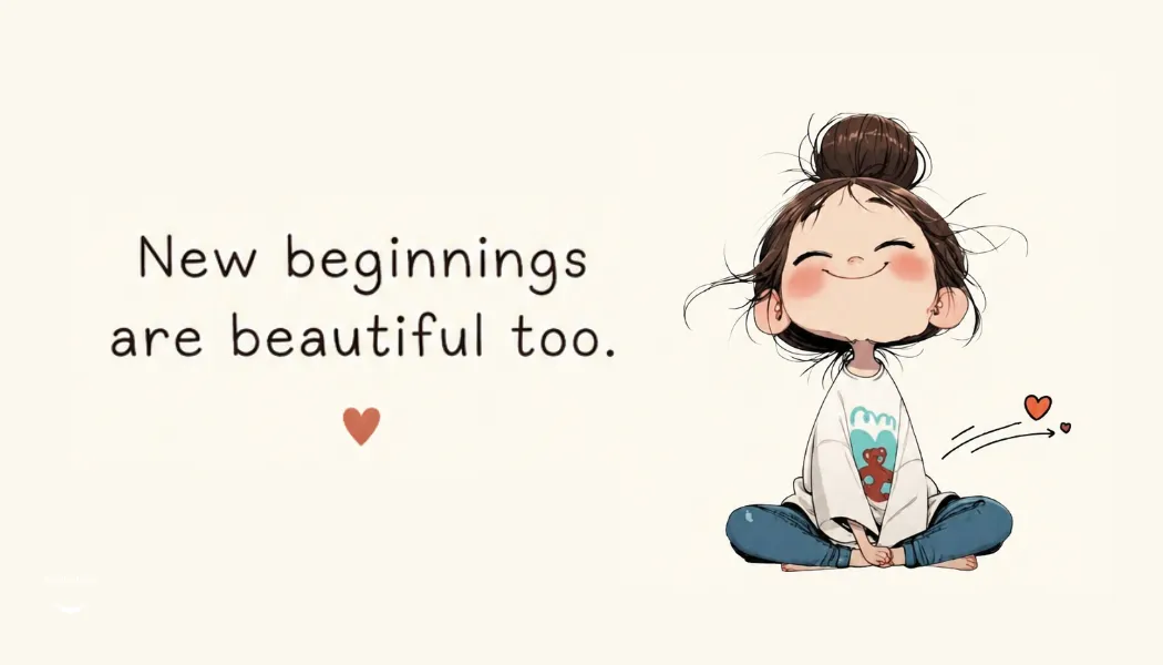 New Beginnings Are Beautiful Too