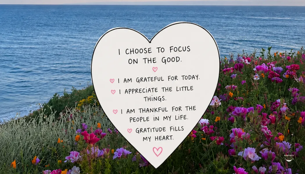 I Choose to Focus on the Good