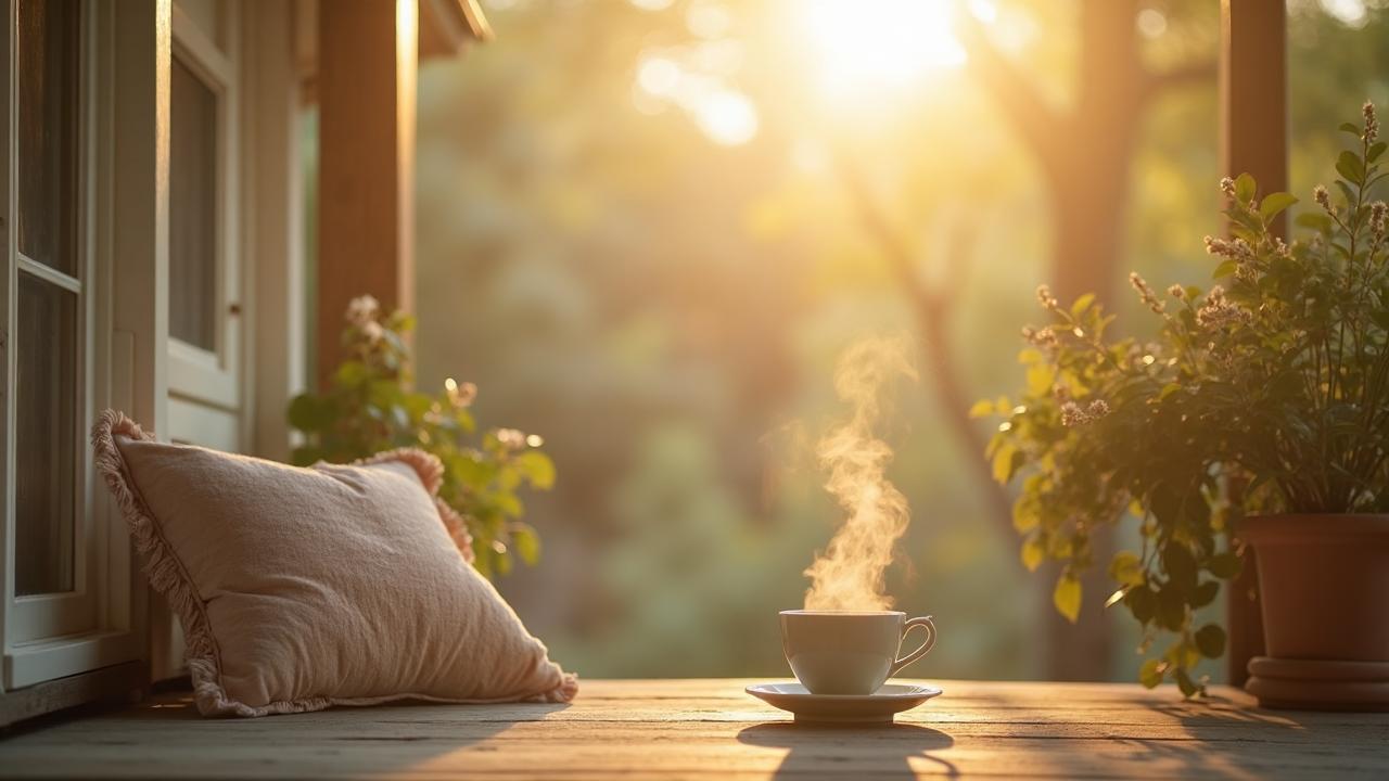 The Best Time of Day to Meditate — editorial illustration