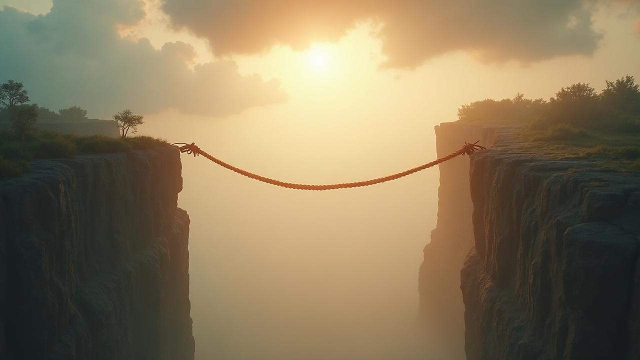 Distress vs Eustress — editorial illustration