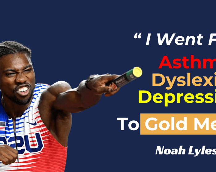 How a Boy with Asthma Became the World's Fastest Man: The Untold Story of Noah Lyles