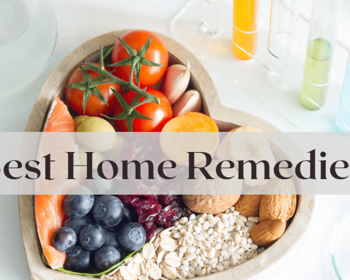 Best home remedies for healthy life