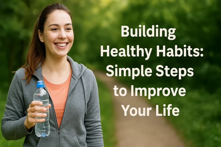 Building Healthy Habits: Simple Steps to Improve Your Life