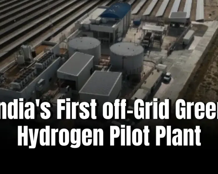 India Launches First Off‑Grid 5 MW Green Hydrogen Plant in Kutch