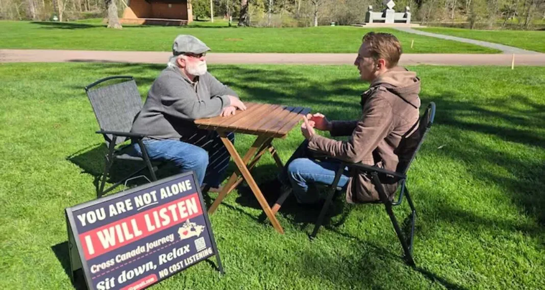 A Retired Social Worker is Touring Canada Just to Listen – For Free