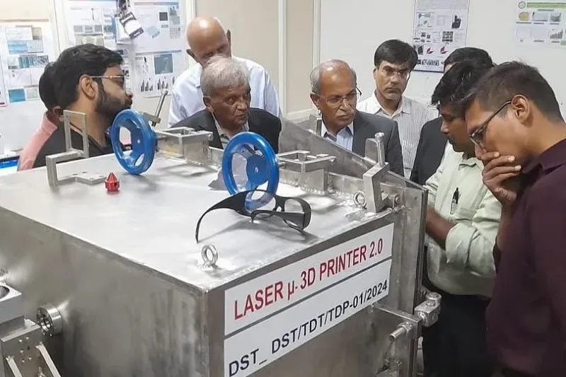 IIT Indore Develops Low-Cost Metal 3D Printing Technology for Global Manufacturing