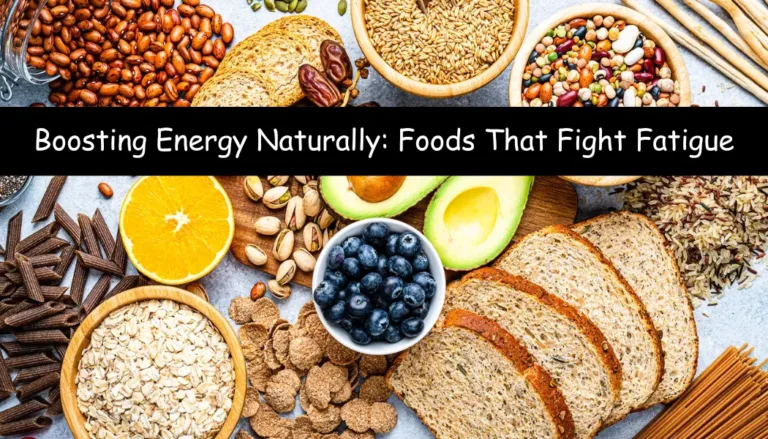 Boosting Energy Naturally: Foods That Fight Fatigue