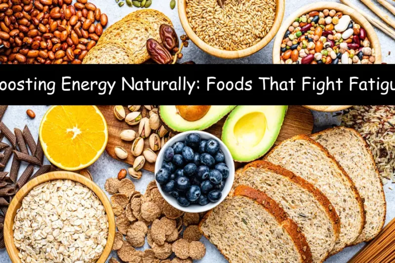 Boosting Energy Naturally: Foods That Fight Fatigue