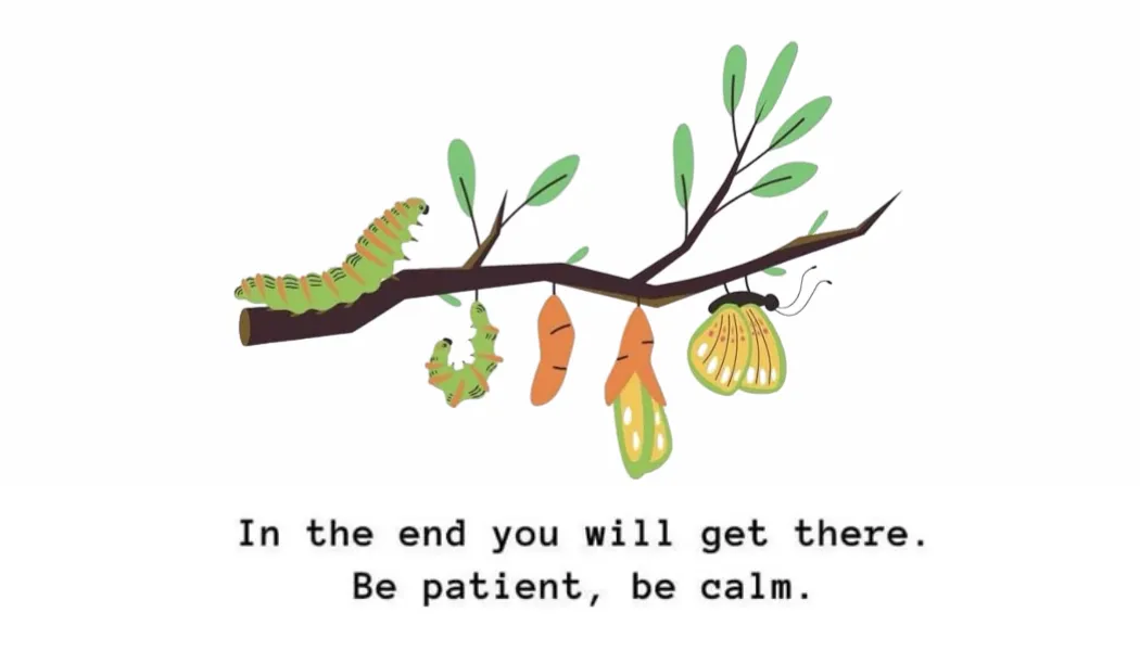 Be Patient, Be Calm: Trusting Your Journey of Becoming