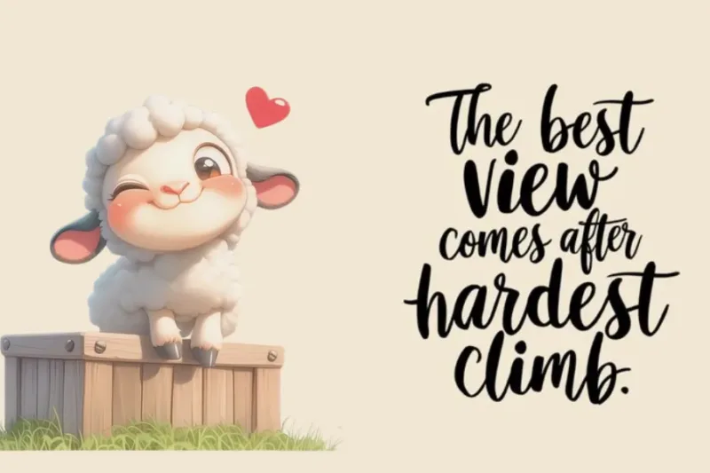 The Best View Comes After the Hardest Climb: Lessons in Perseverance