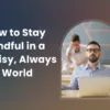 How to Stay Mindful in a Noisy, Always-On World