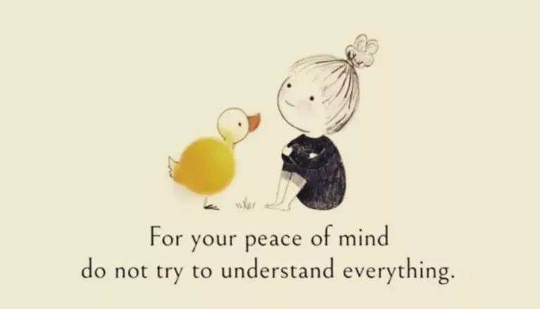 Discover the power of letting go and why trying to understand everything leads to stress and overthinking.
