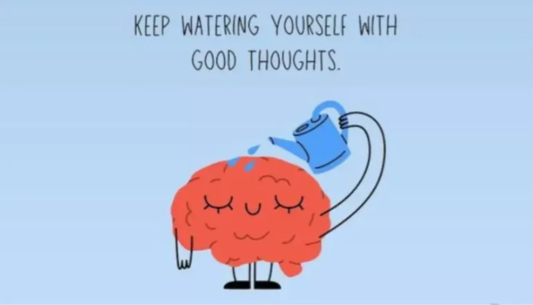 Keep Watering Yourself with Good Thoughts